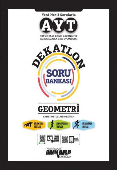Ankara Yayıncılık AYT Geometri Dekatlon Soru Bankası